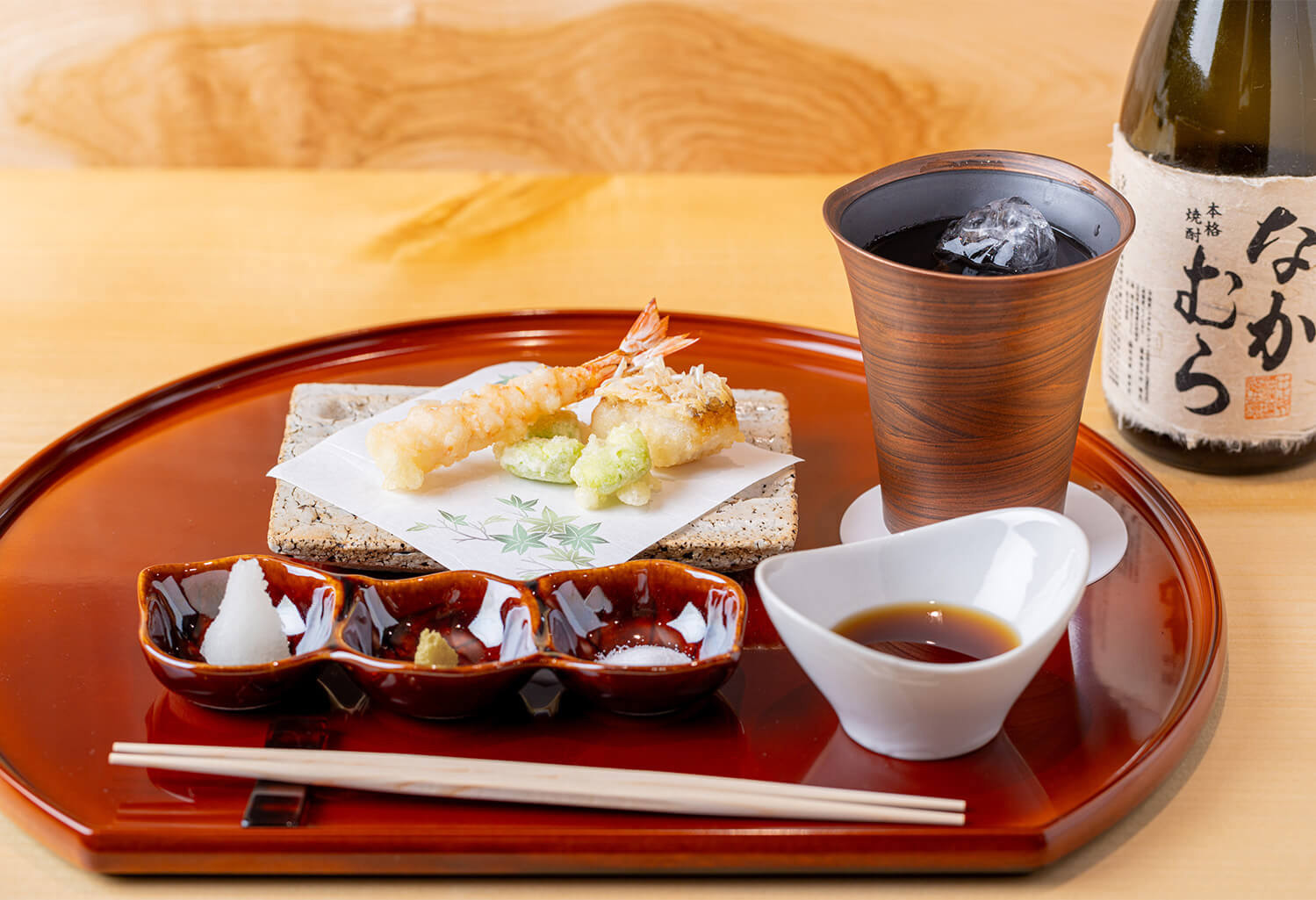 天ぷらと焼酎