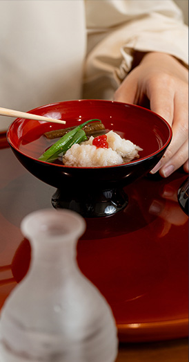 椀物お食事シーン